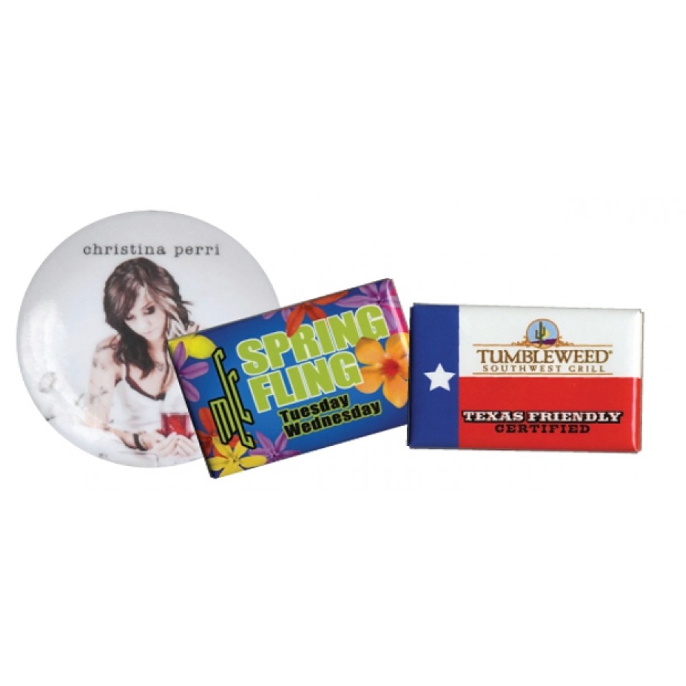 Logo Printed Medium Round Full Color Buttons Logo Printed Medium Round Full Color Buttons