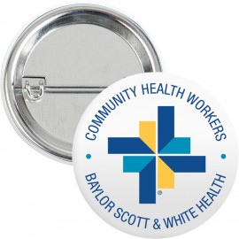 Custom 1-1/4" Round Safety Pin Button
