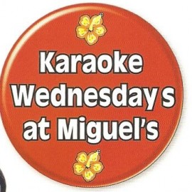 Custom Imprinted 2.5" Round Button Custom Imprinted 2.5" Round Button