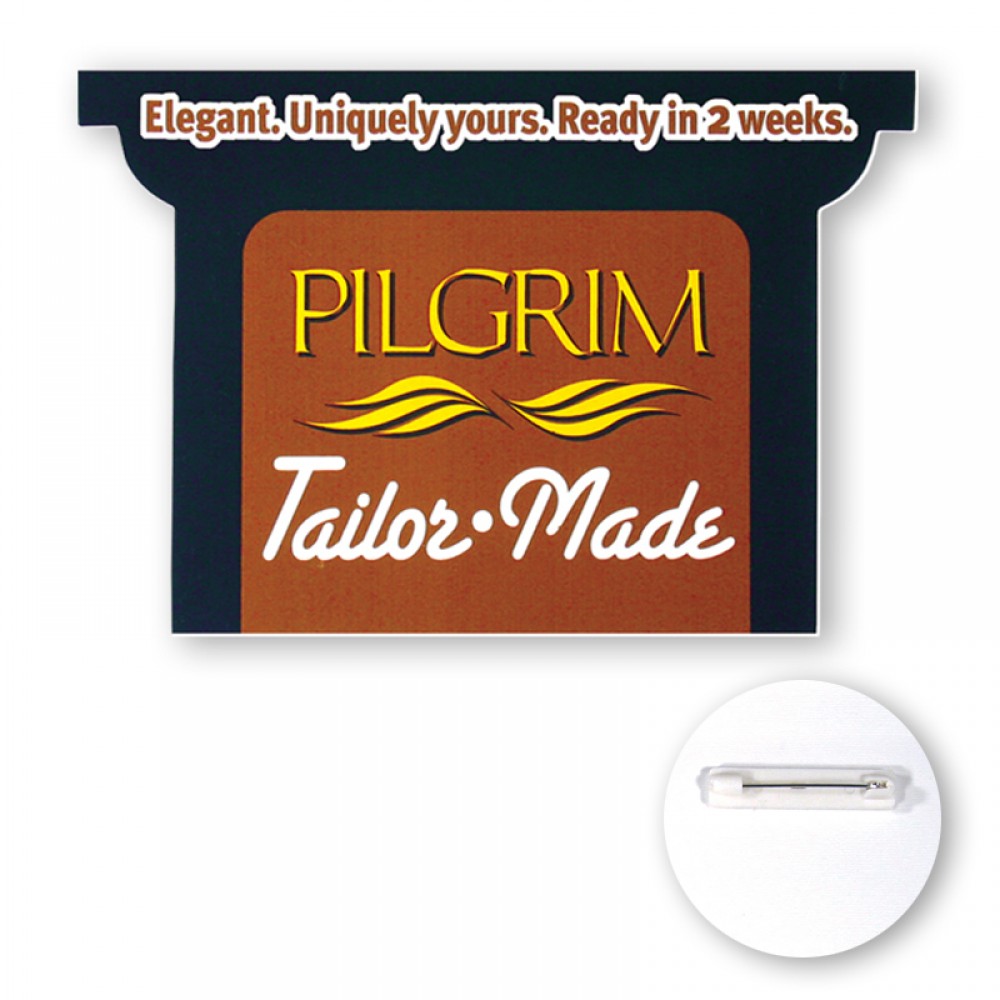 Custom Polystyrene Plastic Buttony (14 to 14.9 Sq. In.) Logo Printed Custom Polystyrene Plastic Buttony (14 to 14.9 Sq. In.) Logo Printed