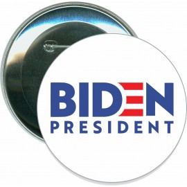 Custom Political - Biden 2020, Biden President - 3 Inch Round Button  Custom Political - Biden 2020, Biden President - 3 Inch Round Button