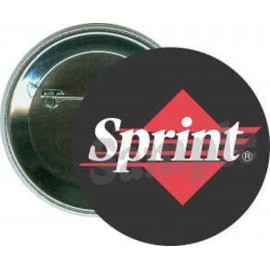 Business - Sprint - 2 1/4 Inch Round Button with Logo  Business - Sprint - 2 1/4 Inch Round Button with Logo