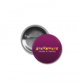 1 3/4" Round Button with Logo