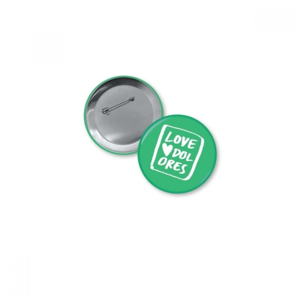 1.25" Round Custom Button (48 Hour Service) with Logo