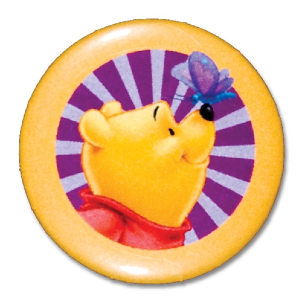 3" Round Custom Celluloid Button (1 Spot Color) with Logo 3" Round Custom Celluloid Button (1 Spot Color) with Logo
