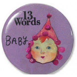 Logo Branded Round Laminated Cello Button (2 1/4")