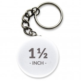 Customized 1 1/2 Inch Round Key Chain Buttons