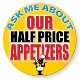 3" Round Celluloid Buttons with Logo  3" Round Celluloid Buttons with Logo