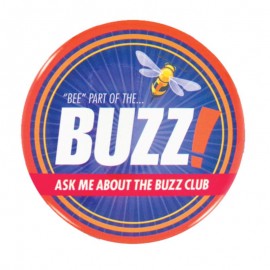 Logo Branded 3 1/2" Round 2-Piece Button Full Color