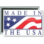 Custom Political - Made in the USA - 3 X 2 Inch Rectangle Button