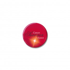 1 3/4" Round Flashing Button with Logo  1 3/4" Round Flashing Button with Logo