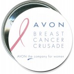 Branded Awareness - Avon, Breast Cancer Crusade - 2 1/4 Inch Round Button