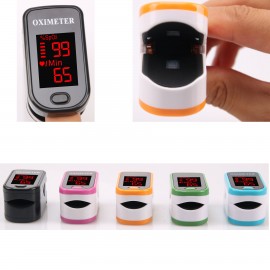Fingertip Pulse Oximeter Blood Oxygen Saturation Monitor with Logo