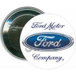 Custom Imprinted Business - Ford Motor Company - 2 1/4 Inch Round Button