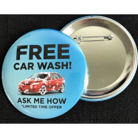 Custom 3" Round Button  Custom 3" Round Button