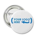 2" Inch Round Custom Buttons with Logo