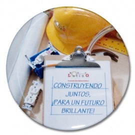 Personalized 2" Round Custom Celluloid Button (Full-Color)