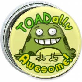 Customized Kids - Toadally Awesome - 1 Inch Round Button