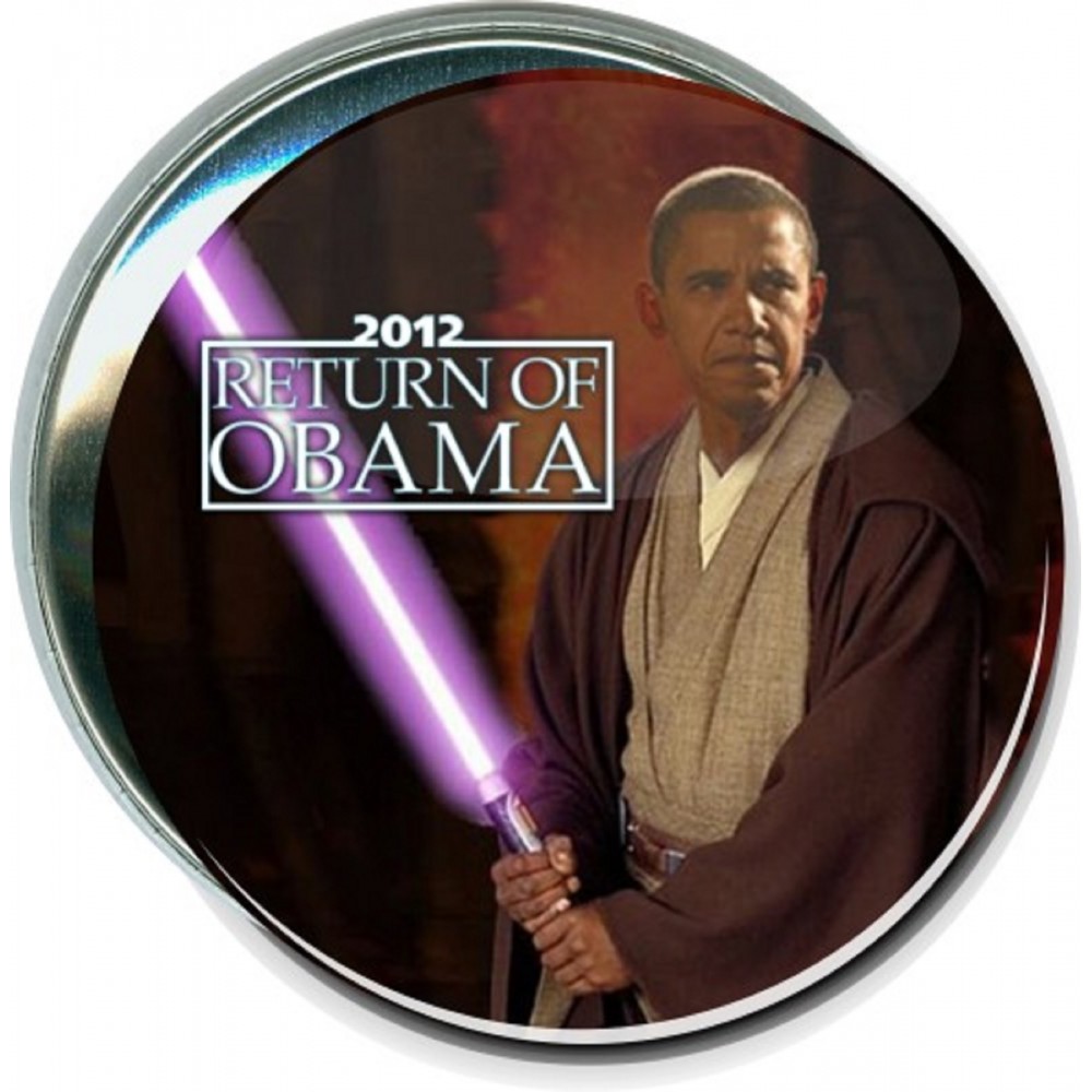 Promotional Political - Return Of Obama, 2012 - 3 Inch Round Button