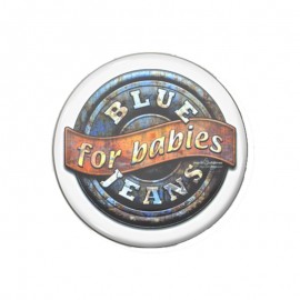 Customized 3" Round 1-Piece Button Full Color  Customized 3" Round 1-Piece Button Full Color