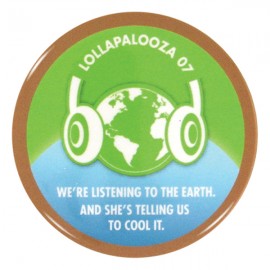 1 1/2" Round Full Color Button w/Safety Pin with Logo