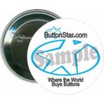 Business - ButtonStar, Where the World Buys Buttons - 2 1/4 Inch Round Personalized