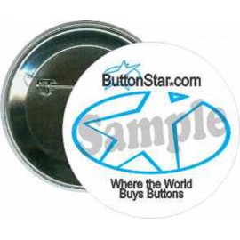 Personalized Business - ButtonStar, Where the World Buys Buttons - 2 1/4 Inch Round