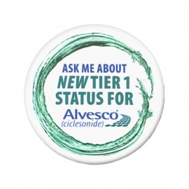 Promotional 3 1/2" Round 1-Piece Button