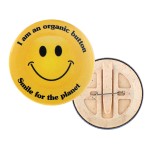 Branded Biodegradable Button - 2.25" Round