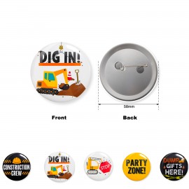 Promotional Custom Pin Back Buttons  Promotional Custom Pin Back Buttons