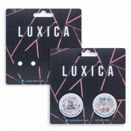 1.25" Round X 2 Button Packs with Logo
