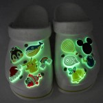 Custom Glow Shoe Charms (3D) with Logo