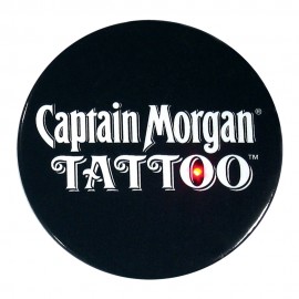 3" Round Full Color Flashing Blinking Button with Logo  3" Round Full Color Flashing Blinking Button with Logo