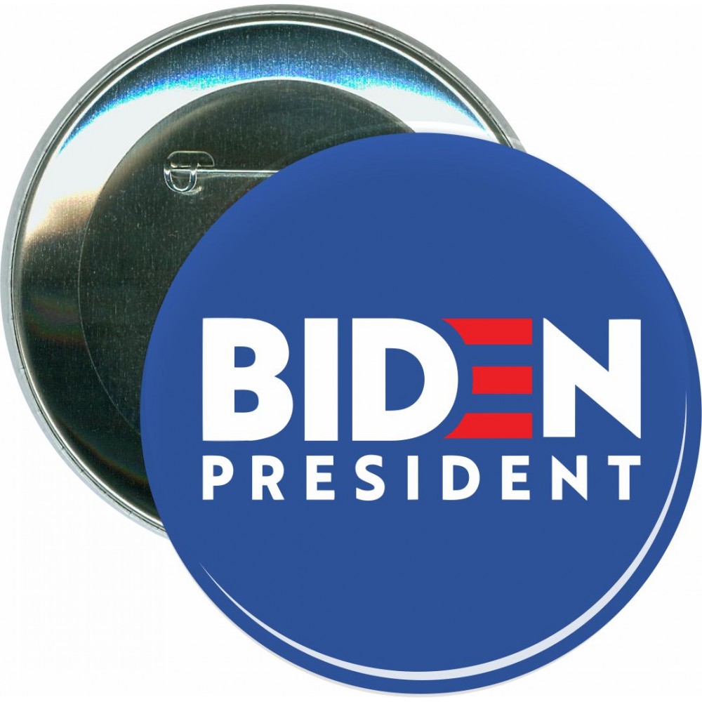 Personalized Political - Biden 2020, Biden President - 3 Inch Round Button