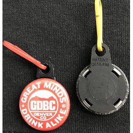 Promotional 1" Zipper Pull  Promotional 1" Zipper Pull