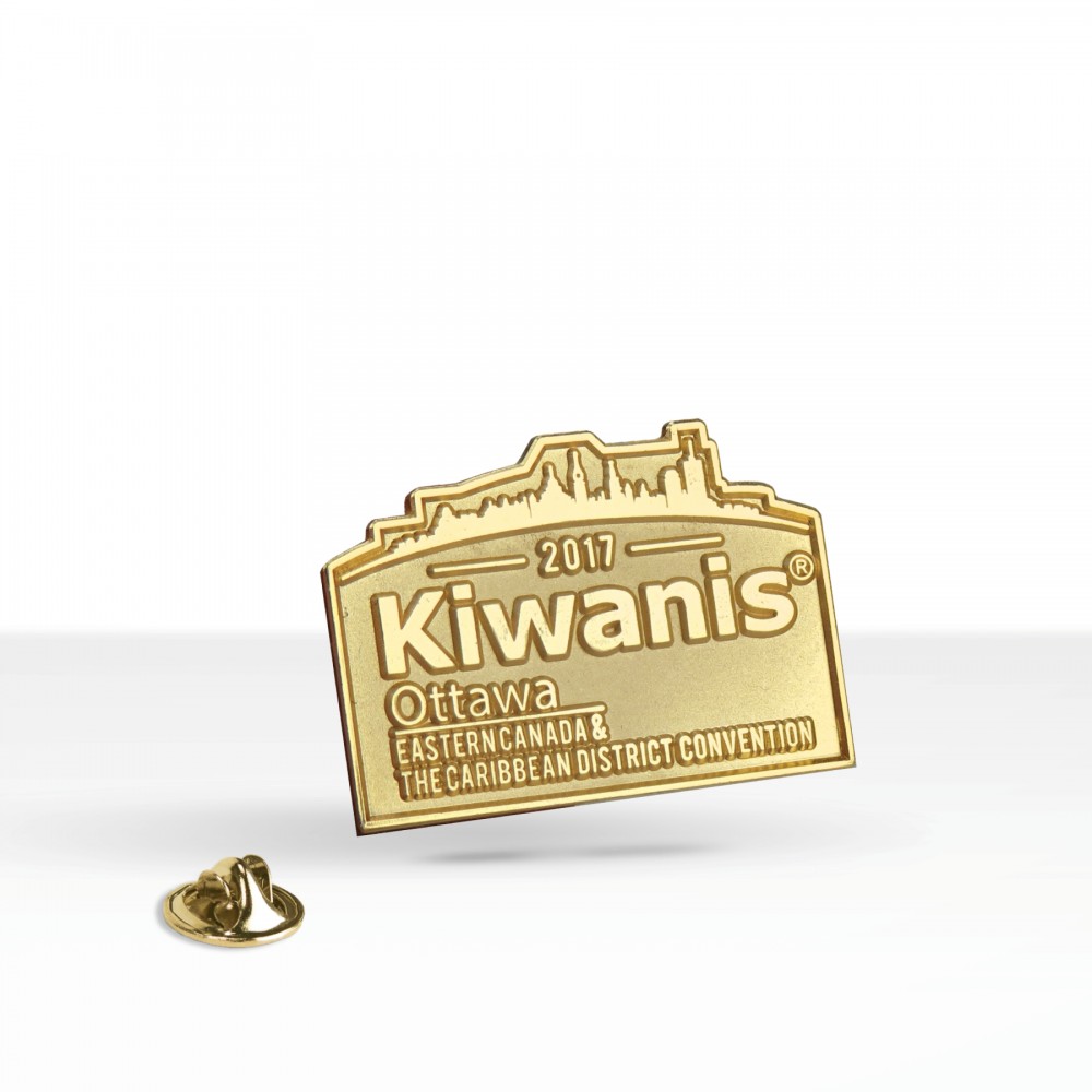 Die Struck Lapel Pins (1 in) Custom Imprinted Die Struck Lapel Pins (1 in) Custom Imprinted