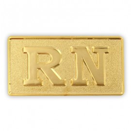Custom Imprinted Nurse Pin - RN  Custom Imprinted Nurse Pin - RN