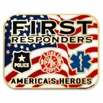 Branded First Responders Heroes Lapel Pin
