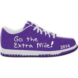 Branded Glitter Walk Sneaker Pin
