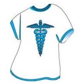 Custom Imprinted Caduceus T-Shirt Lapel Pin