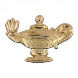 Branded Lamp of Knowledge Pin