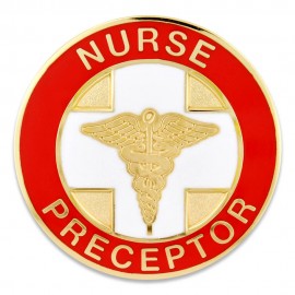 Nurse Preceptor Lapel Pin Logo Printed