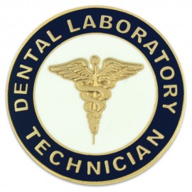 Dental Laboratory Technician Pin Branded