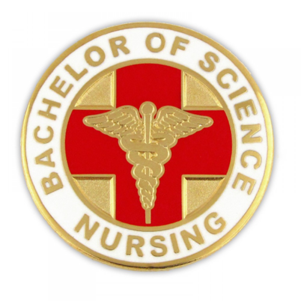 Branded Bachelor of Science Nursing Pin