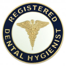 Registered Dental Hygienist Pin Branded