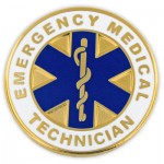 Emergency Medical Technician Pin Branded