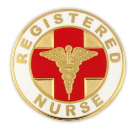 Registered Nurse Pin Branded