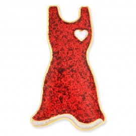 American Heart Month - Red Dress Pin Branded