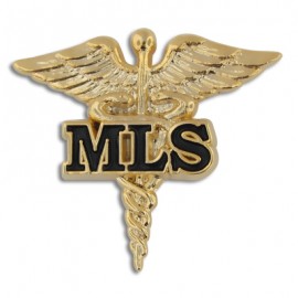 MLS Caduceus Lapel Pin Branded