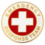 Emergency Response Team Lapel Pin Branded